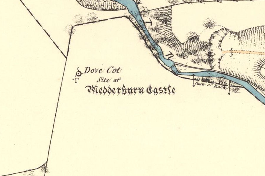 Wedderburn Castle (site of) Castle in Murroes, Angus Stravaiging